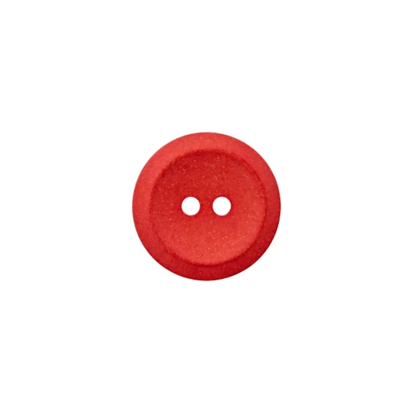 Knopf 2-Loch 28mm rot
