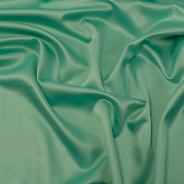 Satin Stretch Glänzend Uni mint