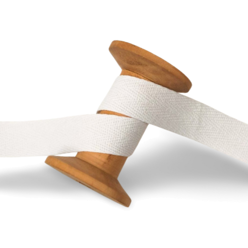 Baumwoll Einfassband 20mm weiß