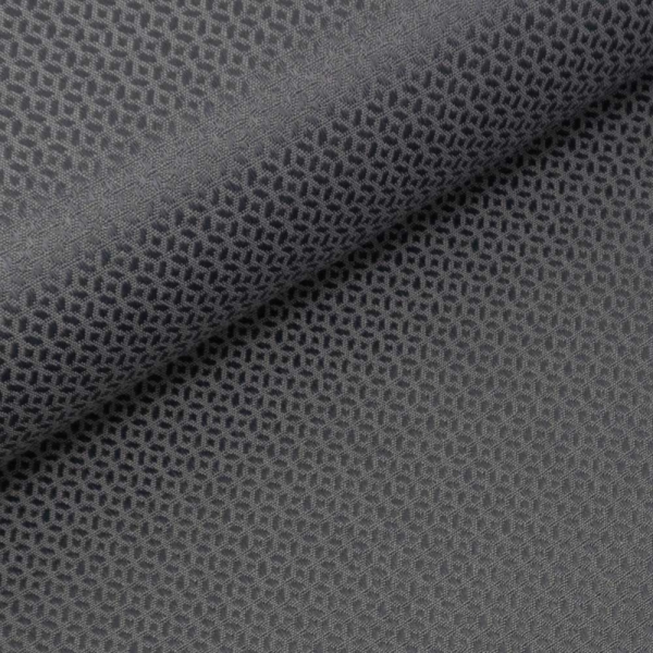 Jacquard Dekostoff Profiqualität mittelgrau