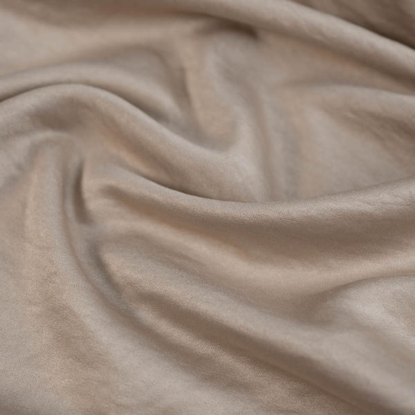 Cupro Blusenstoff beige