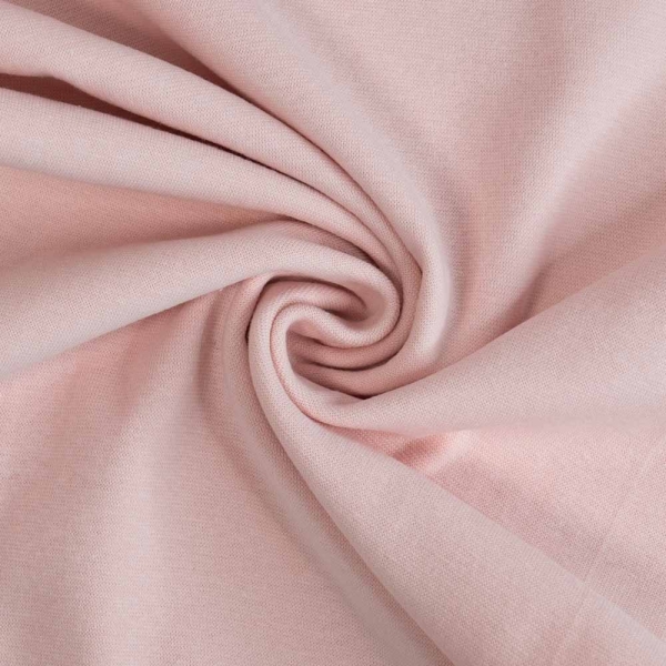 50cm Zuschnitt Feinstrick Bündchen pastellrosa