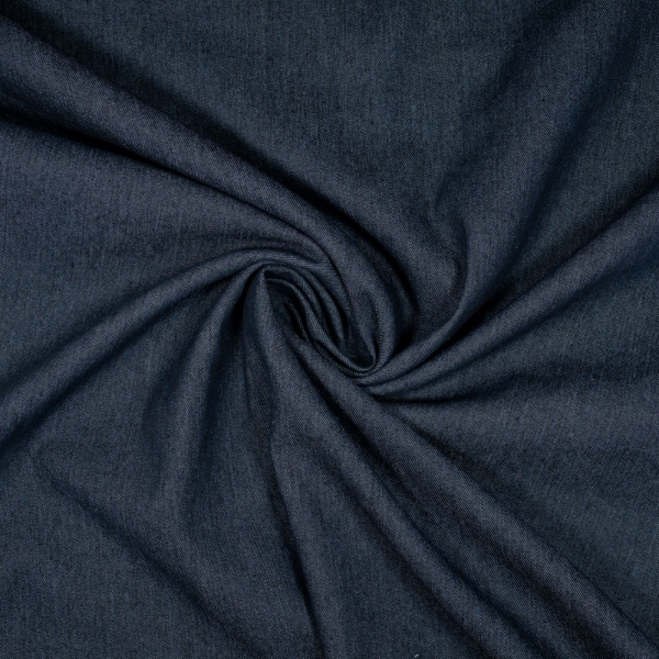 Jeansstoff Denim Schwer Stretch dunkelblau