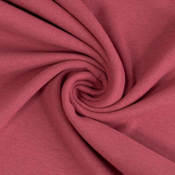 50cm Zuschnitt Feinstrick Bündchen flamingo dunkel