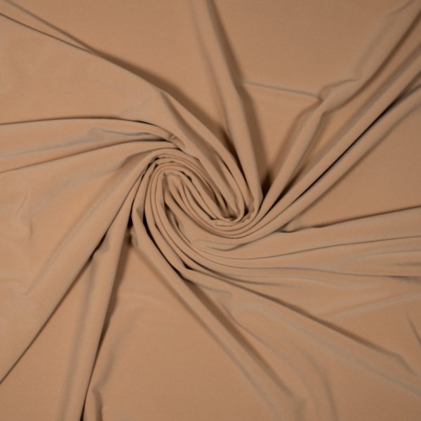 Kleiderjersey Uni beige