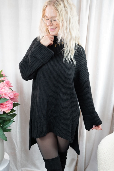 Strickkleid Sina schwarz