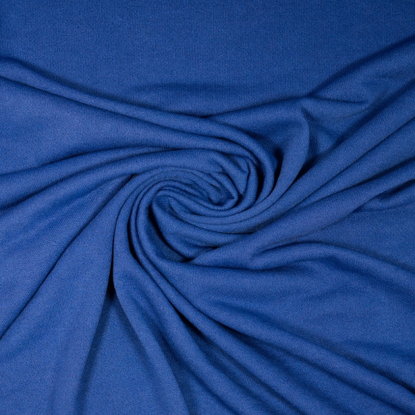 Viskose Strickjersey royalblau