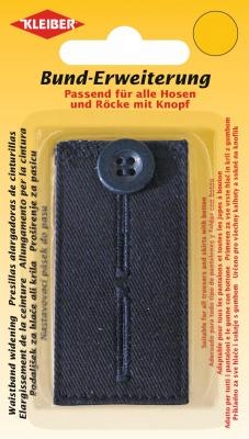 Kleiber Bunderweiterung mit Knopf navy