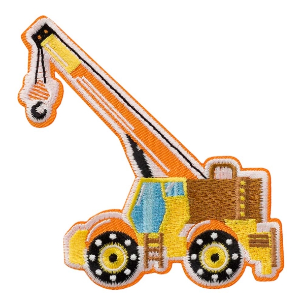 Applikation Kran orange