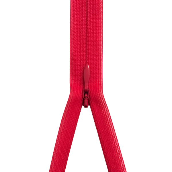YKK nicht teilbarer Reißverschluss nahtverdeckt fuchsia 60cm