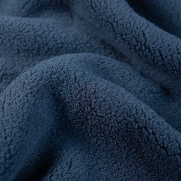 Jackenteddy jeansblau dunkel