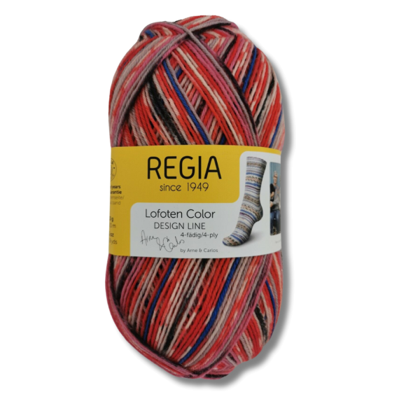 Regia150gr 6-fädig Lofoten Color 4016