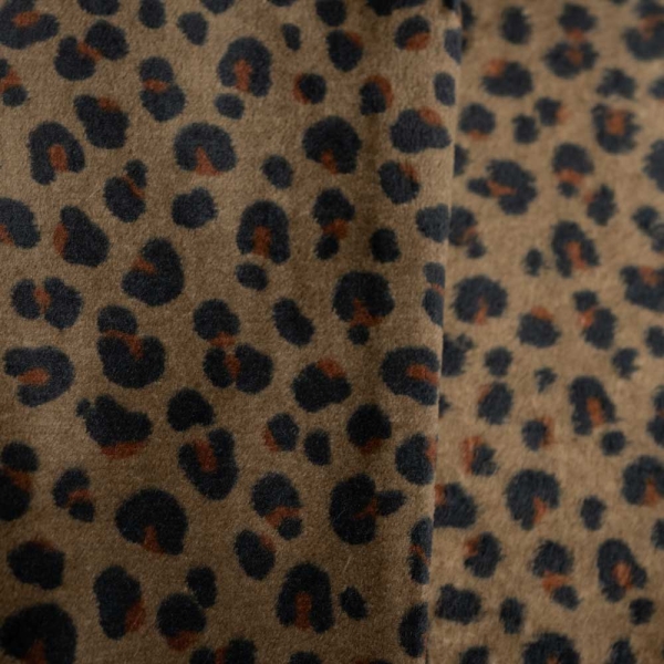 Wellnessfleece Leo Look braun