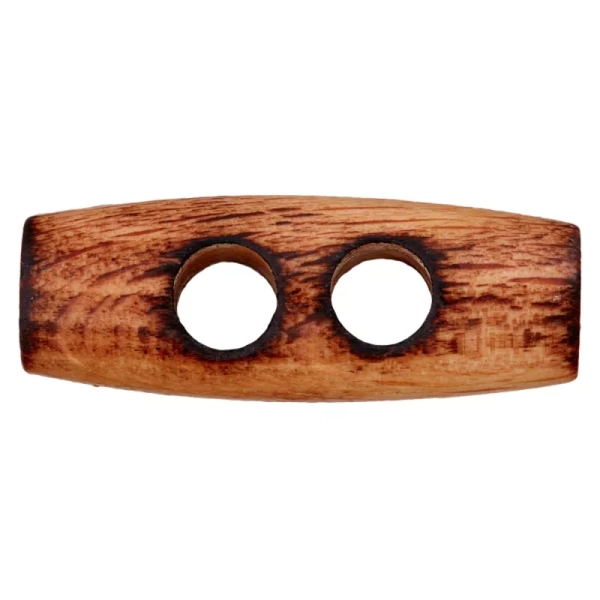 Holzknebelknopf 41mm beige