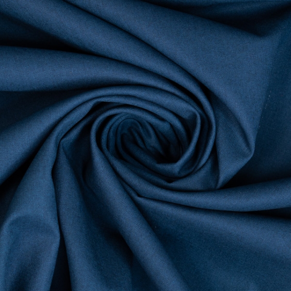 Baumwolle Webware Fahnentuch marineblau