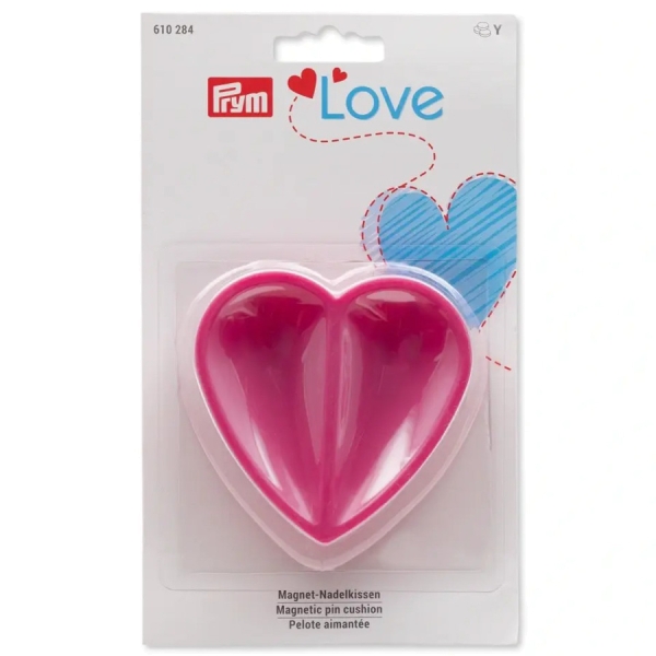 Prym Love Magnet-Nadelkissen Herz pink
