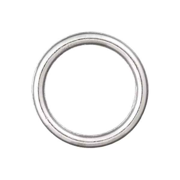 Metall-Ring silber 10mm