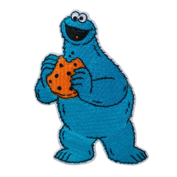 Applikation Sesamstraße Krümelmonster