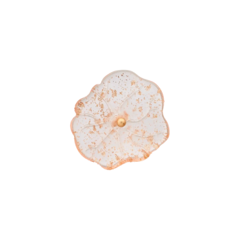 Prym Modeknopf Blüte 3D 20mm orange