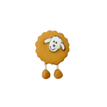 Prym Kinderknopf Schaf 18mm curry