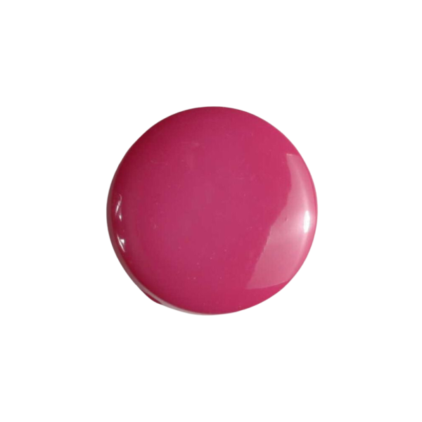 Modeknopf 10mm glänzend pink