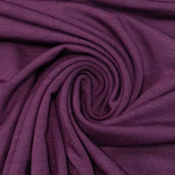 Bamboo Jersey dark berry