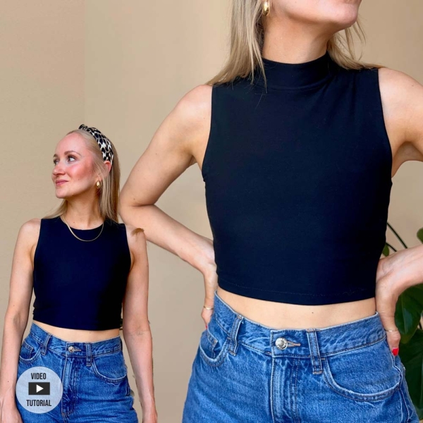 Schnittmuster sewingmachina Basic-Top Kurt