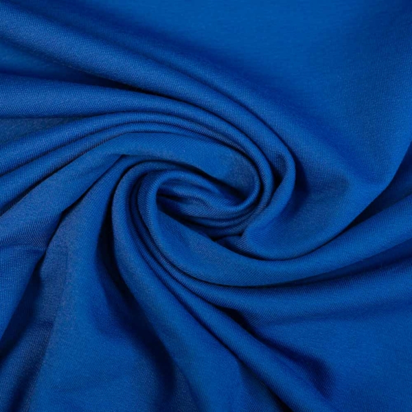 Baumwolljersey Uni Lena royalblau