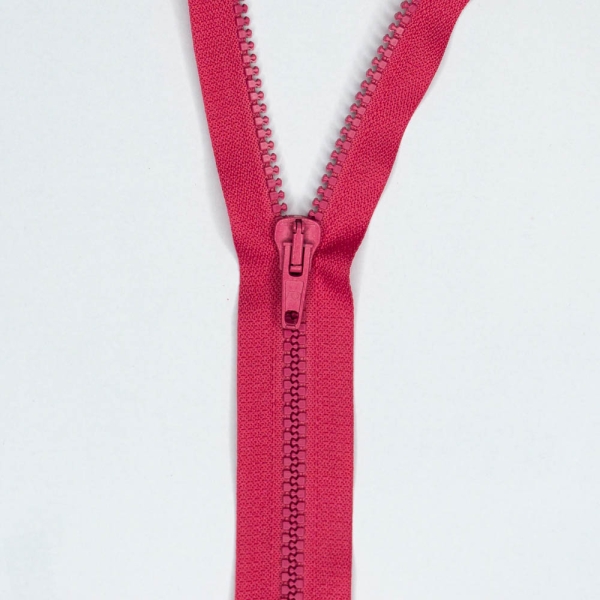 BOOM Reißverschluss teilbar Krampe pink-beere 80cm