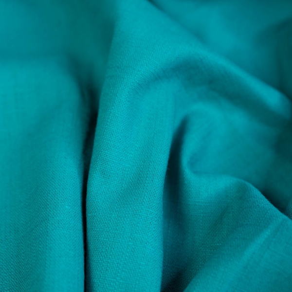 Premium Leinen petrol