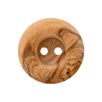 Prym Holzknopf rund 23mm beige