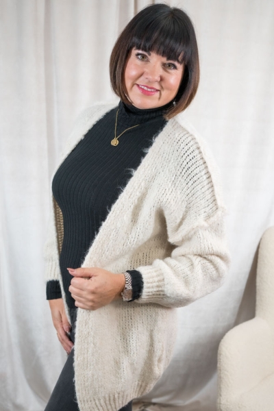 Cardigan SUPER SOFT Caro natur