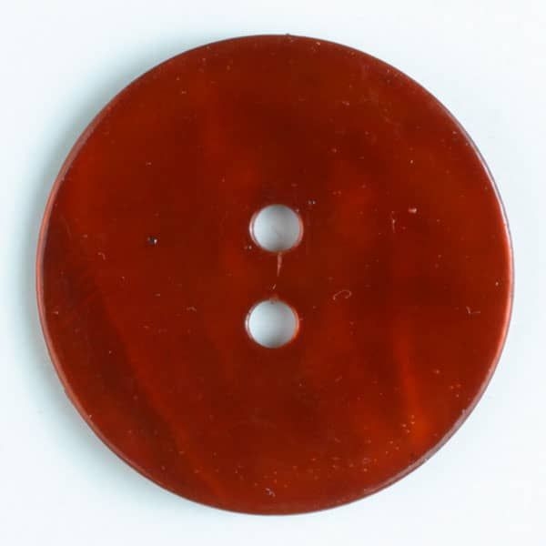 Perlmuttknopf 18mm orange
