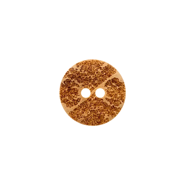 Prym Holzknopf 11 mm beige