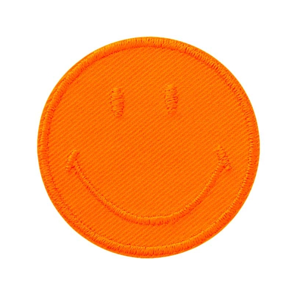 Applikation Smiley Orange