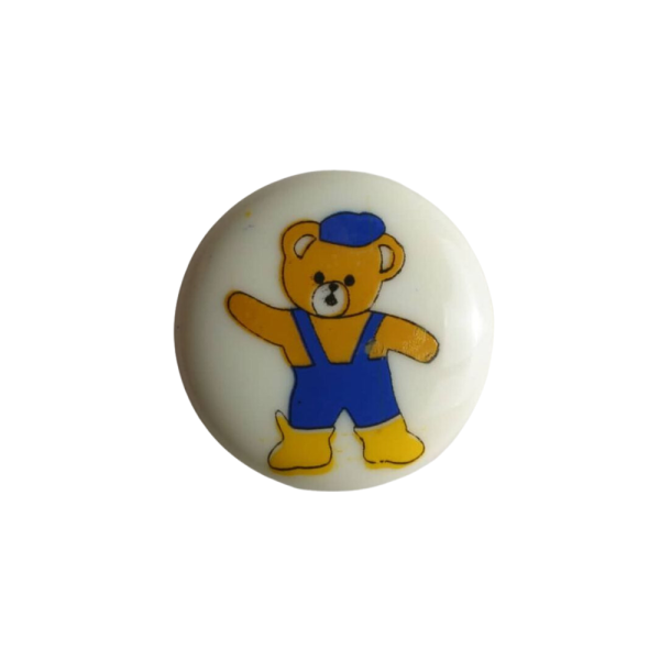 Kinderknopf Teddybär 15mm