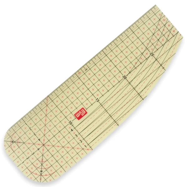 Prym Bügellineal 10 x 20 transparent
