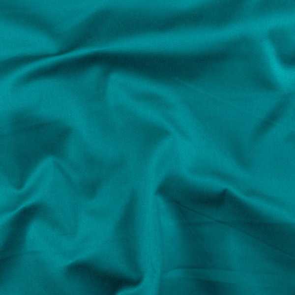 Baumwollsatin Stretch für Hosen petrol