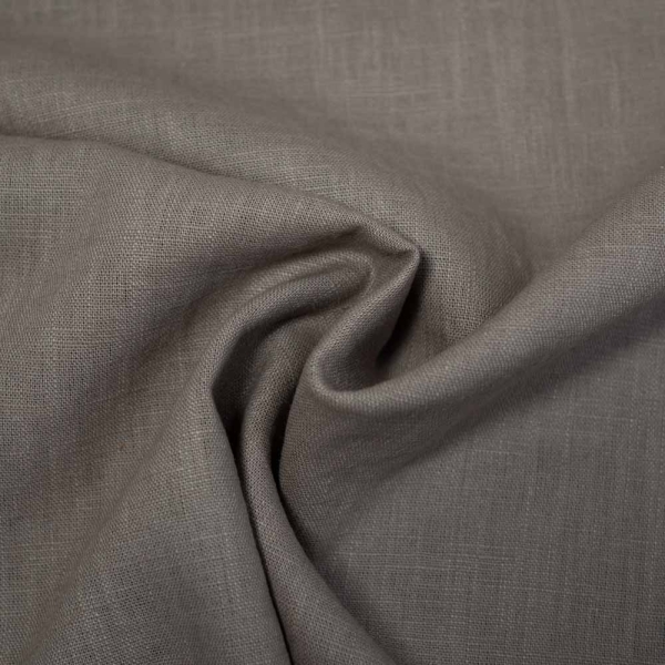 Premium Leinen taupe