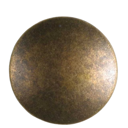 Metallknopf 18mm altmessing