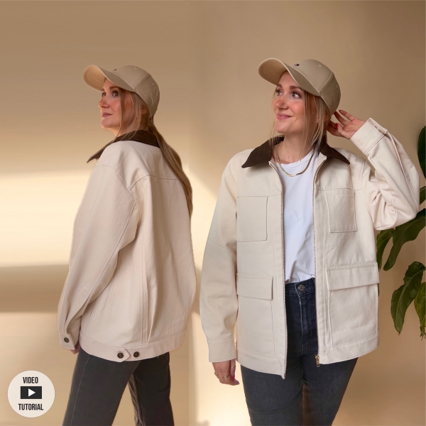 Schnittmuster sewingmachina Jacke Jan