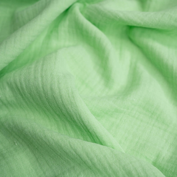 Musselin Double Gauze Amelie pastellgrün