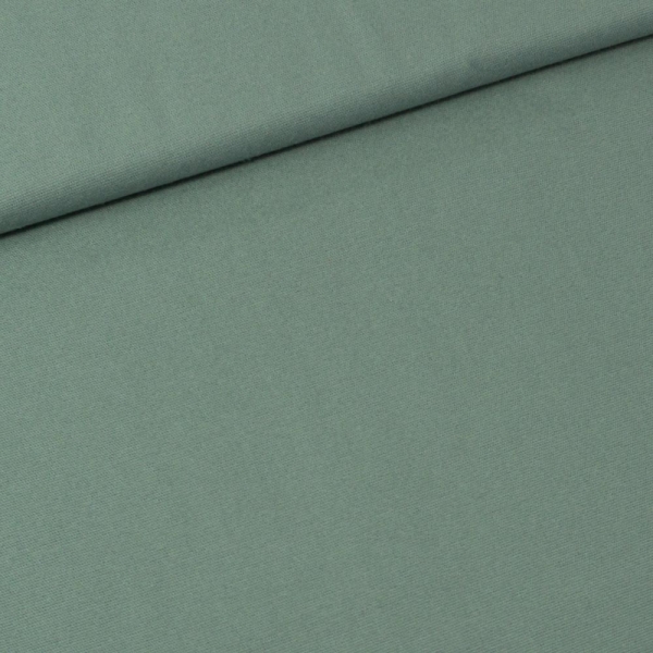 Flanell Baumwolle Uni dusty mint