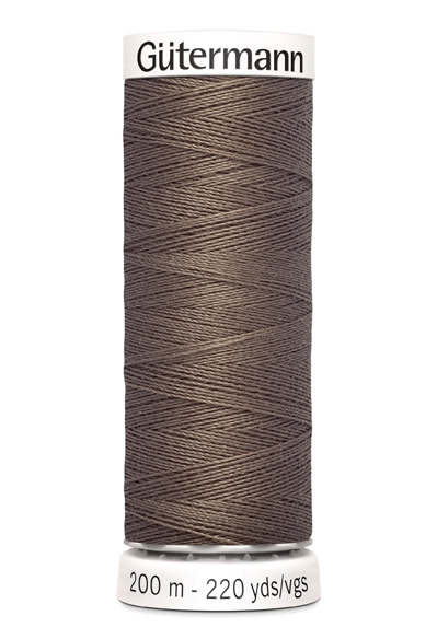 Garn Gütermann Allesnäher 200m taupe dunkel Nr. 439