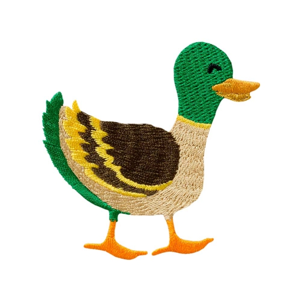 Applikation Recycl-Patch Ente