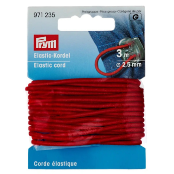Prym Elastic-Kordel 2,5mm rot