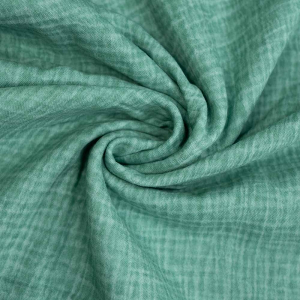 Musselin Double Gauze Vintage dusty mint