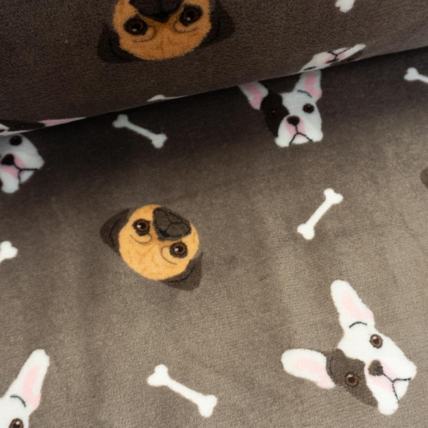 Wellnessfleece Dogs anthra