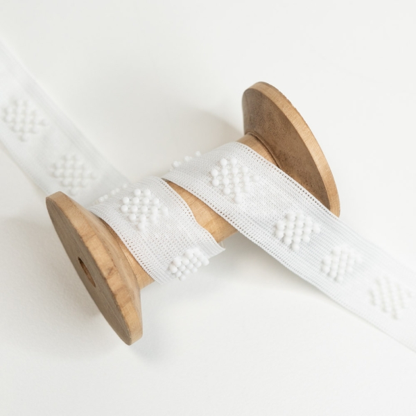 Verschlussband 20mm weiß