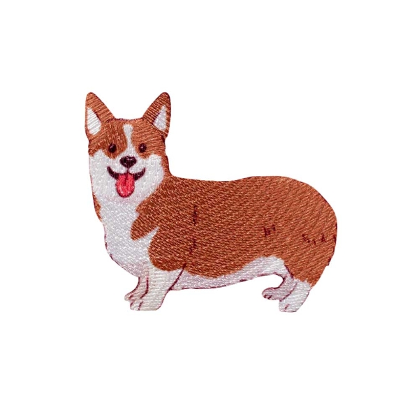 Applikation Hund Corgi